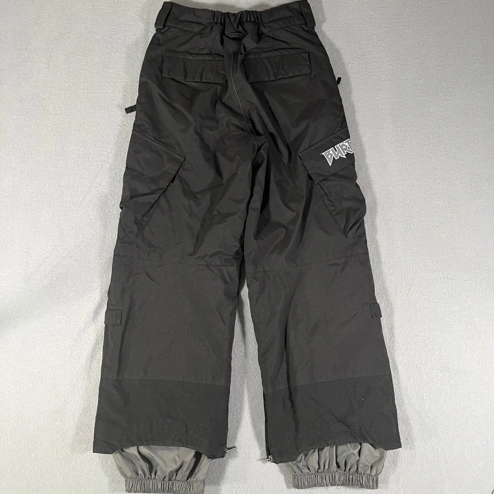 Burton Boys Cargo youth Snowboard Ski Pants Black Size S‎ Waterproof Insulated